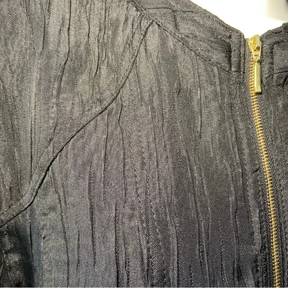 N Touch Ladies Size XL Black Long Sleeve Jacket Zip Front Closure Excellent Cond - Picture 9 of 10